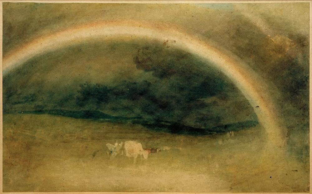 K'arcobaleno con bestiame, 1815 - London, Tate Britain
